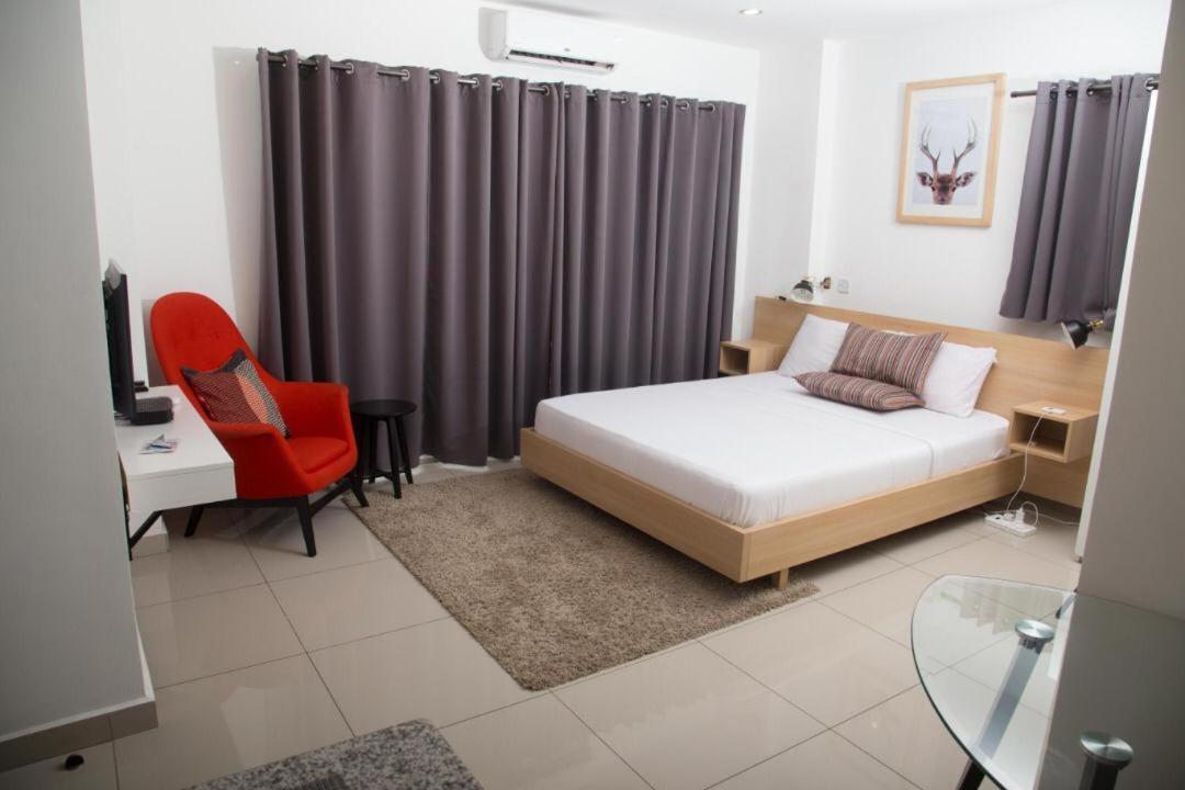 The Gallery Luxury Apartments Accra Exteriör bild